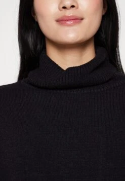 Even&Odd Rollkragen Mini Basic Strickkleid - Vestido De Punto - Black -ASOS TIENDA 7058de063cf24d9e9553213a59f1eba2