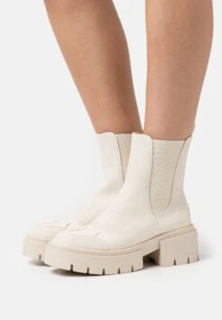 Even&Odd Winter Boot - Botines Con Plataforma - Off-White