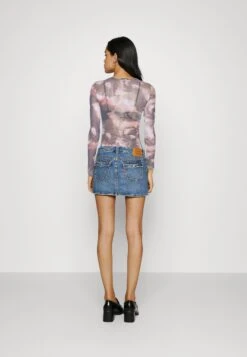 Even&Odd 2In1 - Camiseta Estampada - Black/Multi-Coloured -ASOS TIENDA 7463977e2bba446699fc18ccd3aca719