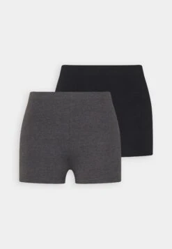 Even&Odd 2 Pack - Shorts - Black/Mottled Dark Grey 13 Even&Odd 2 Pack - Shorts - Black/Mottled Dark Grey -ASOS TIENDA 79c886acc91a4034b87747255e4c53a7