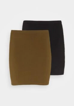 2 Pack- Minifalda - Black/Khaki -ASOS TIENDA 7ba1d7cf85ae46ab9503c4ea702090e1