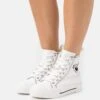 Even&Odd Love - Zapatillas Altas - White/Black