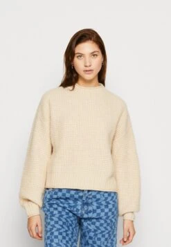 Even&Odd Moss Stitch Jumper - Jersey De Punto - Sand