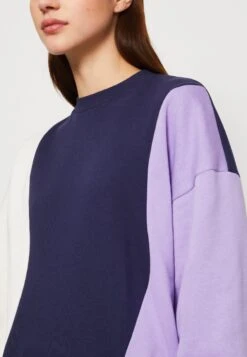 Even&Odd Sudadera - Dark Blue/Purple/Off-White -ASOS TIENDA 855fbae1a880450ca156f2972f9d6656