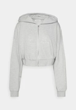 Even&Odd Sudadera Con Cremallera - Mottled Light Grey -ASOS TIENDA 8d6b5df718504f308b745e4a3b071211