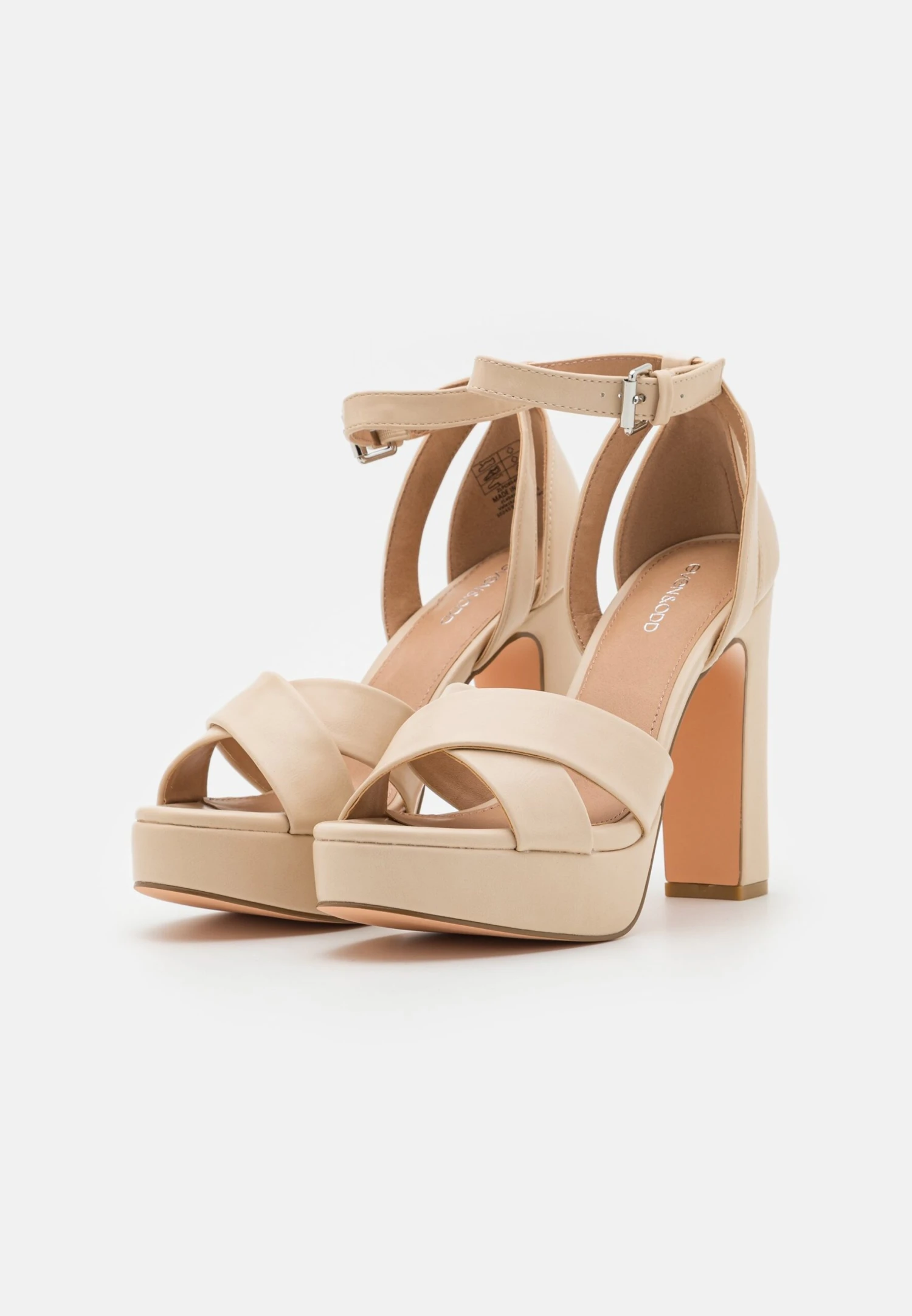 Even&Odd Sandalias De Tacón - Off White 3 Even&Odd Sandalias De Tacón - Off White - Imagen 3