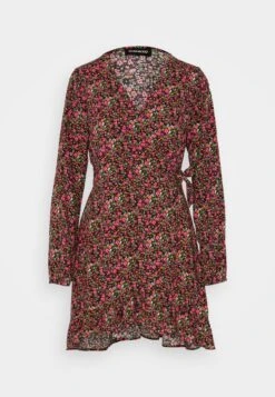 Even&Odd Vestido Informal - Black/Pink -ASOS TIENDA 8f2199cf62634dc586251979f2da5147