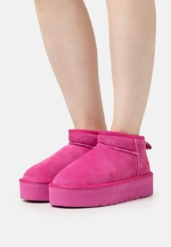 Even&Odd Leather - Botines Bajos - Pink