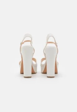 Even&Odd Leather - Sandalias Con Plataforma - White -ASOS TIENDA 946786ca085446ed8d37c184fe3bd79f