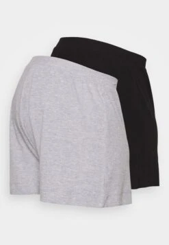 2 Pack- Shorts - Black/Light Grey -ASOS TIENDA 9478b3c97f014505b71f9799dbc4a9a6