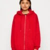 Even&Odd Sudadera Con Cremallera - Red