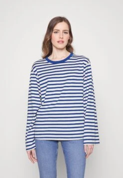 Stripe Tee- Camiseta De Manga Larga - Blue/Light Blue -ASOS TIENDA a20e4810450c4c7ca135ef741681de14