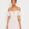 Even&Odd Vestido Informal - Off-White/Pink