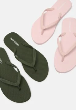 Even&Odd 2 Pack - Chanclas De Dedo - Khaki/Pink -ASOS TIENDA a96dbaf7e81b4053a0e466b662f5349a