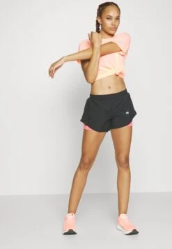 Pantalón Corto De Deporte - Black/Pink -ASOS TIENDA aa36cf81294846b29559f2ec2b9403d4