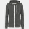 Sudadera Con Cremallera - Dark Grey