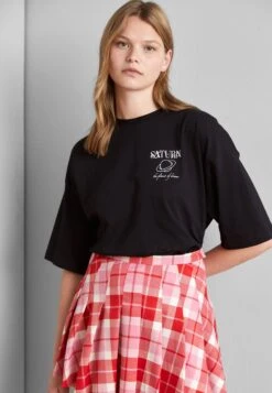 Even&Odd Camiseta Estampada - Black