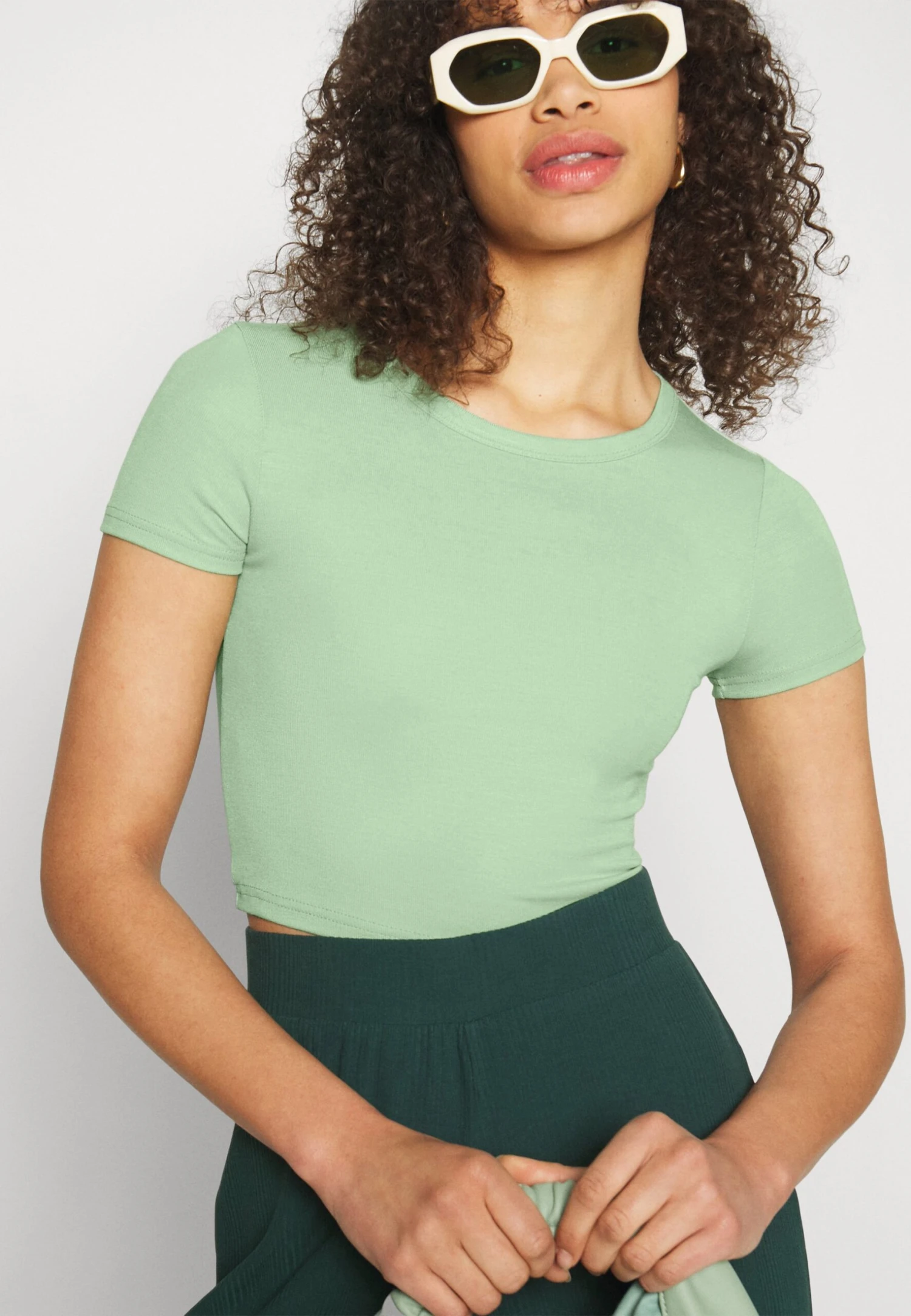 Camiseta Básica - Pink/Green 5 Camiseta Básica - Pink/Green - Imagen 5