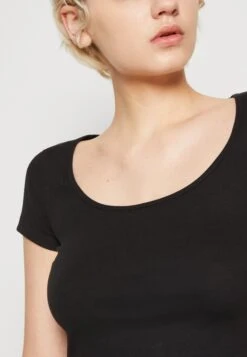 Even&Odd 2 Pack - Camiseta Básica - Black/Grey -ASOS TIENDA b817d4916119444a89f98c9d41ea25c8