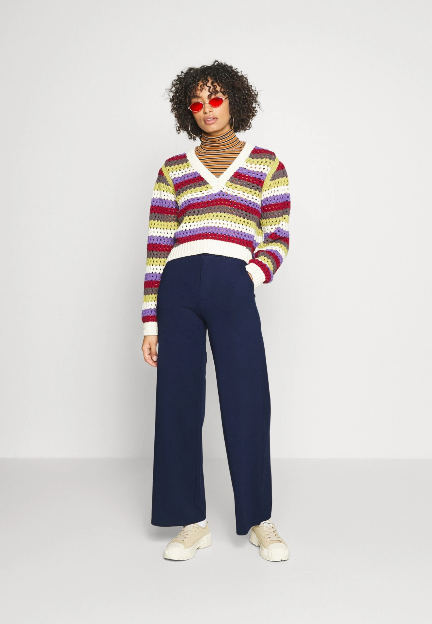 Even&Odd Pantalones - Dark Blue 2 Even&Odd Pantalones - Dark Blue - Imagen 2