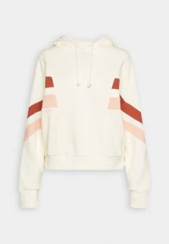 Even&Odd Sudadera - White/Brown/Pink