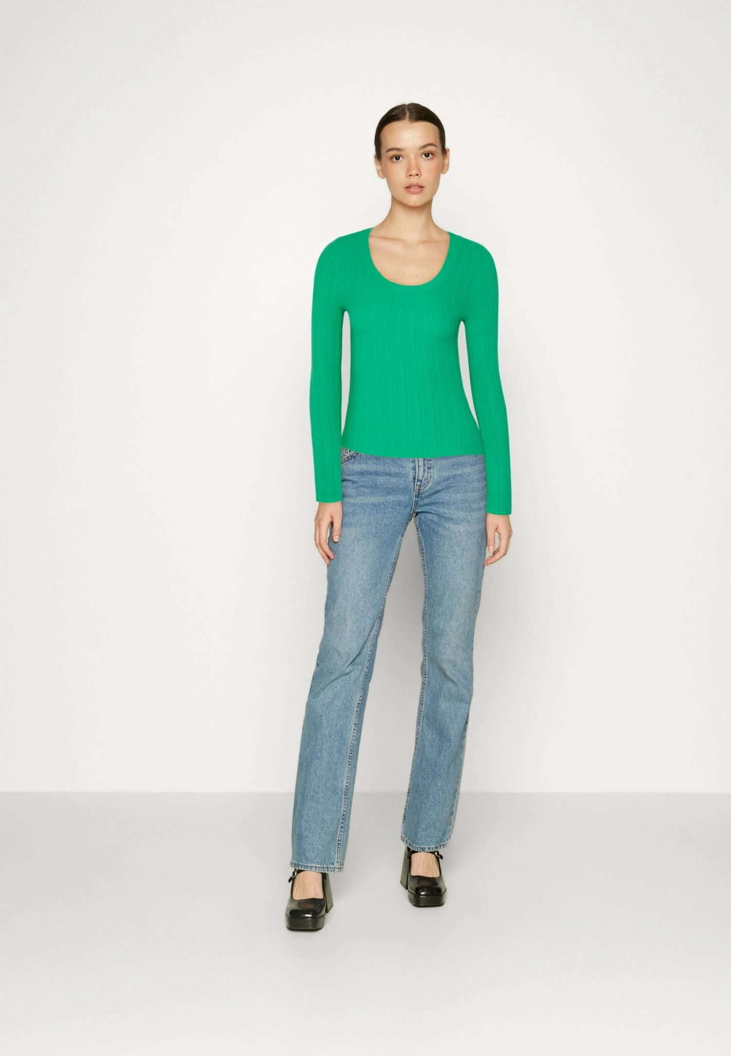 Even&Odd Ribbed - Variegated - Jersey De Punto -Green 2 Even&Odd Ribbed - Variegated - Jersey De Punto -Green - Imagen 2