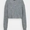 Even&Odd Jersey De Punto - Mottled Grey