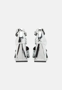 Even&Odd Zapatos De Plataforma - Silver-Coloured -ASOS TIENDA bbd50063bfa849b685f379a67a14547d