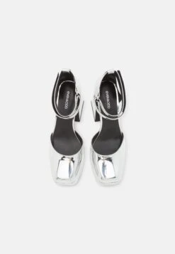 Even&Odd Zapatos De Plataforma - Silver-Coloured -ASOS TIENDA bd395432cc8b477783d12c106a9c4037