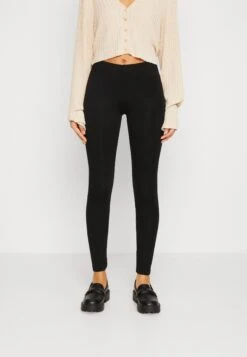 Even&Odd 2 Pack - Leggings - Black/Multi Coloured -ASOS TIENDA c1b1f7b2ba244fe1b9984a31e191b303