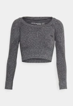 Seamless Cropped Longsleeve - Camiseta De Manga Larga - Black -ASOS TIENDA c26c793dde0643688894badc0a11629d