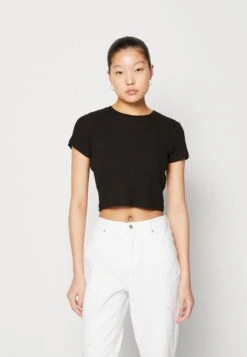 Even&Odd 3 Pack - Camiseta Básica - Beige/Black/Orange -ASOS TIENDA ccc1409696d2434ca8c66536bdfea652