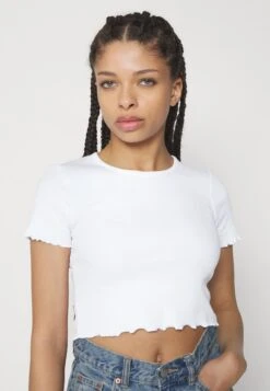 Even&Odd 2 Pack - Camiseta Básica - 601 - Light Green_001 - White -ASOS TIENDA d24bc52d3ed14d46bb262bbd244724a0