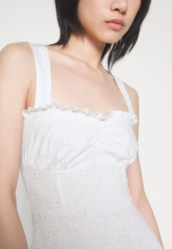 Even&Odd Sleeveless Sweetheart Neckline Princess Seams Flared Skirt Mini Dress (Eo-Ss23-C131-Sp) / 001 - White - Vestido Informal - 001 - White -ASOS TIENDA d3431ab3c6544936a639bf871a546446