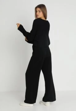 Even&Odd Cropped Jumper - Jersey De Punto - Black -ASOS TIENDA d6afe0db0365435898fd3ca235660222