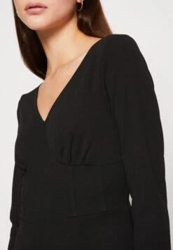 Even&Odd Wide Leg Long Sleeves Bodice - Mono - Black 11 Even&Odd Wide Leg Long Sleeves Bodice - Mono - Black -ASOS TIENDA d8272963fe164b319e02f27977f90573