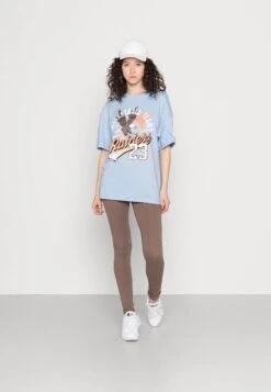 Even&Odd 3 Pack - Leggings - Black/Brown/Beige