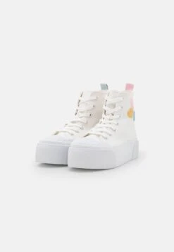 Even&Odd Zapatillas Altas - White -ASOS TIENDA dc2d2ded70e644b49c008a65b5ed2727