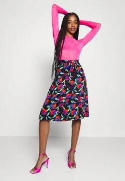 Even&Odd Midi Skirt With Shell Fabric - Falda Acampanada - Multicoloured 10 Even&Odd Midi Skirt With Shell Fabric - Falda Acampanada - Multicoloured -ASOS TIENDA dd28a5729c3046c7a69b0cd64bd19708