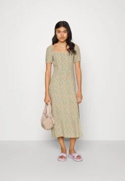 Even&Odd Vestido Informal - Green/Pink -ASOS TIENDA e46aa8355d35439e8cc564840648daba