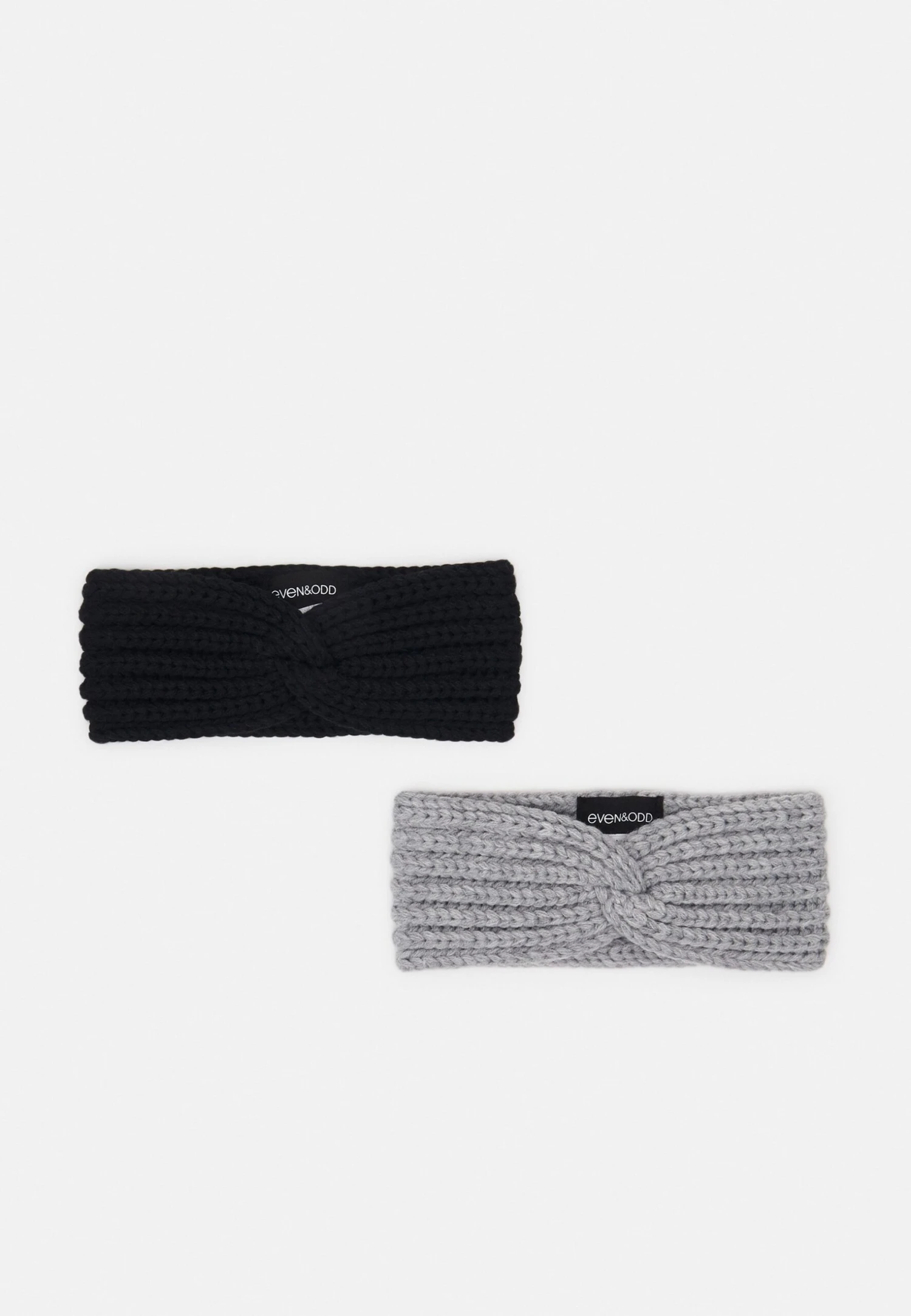 Even&Odd 2 Pack - Orejeras - Grey/Black 1 Even&Odd 2 Pack - Orejeras - Grey/Black