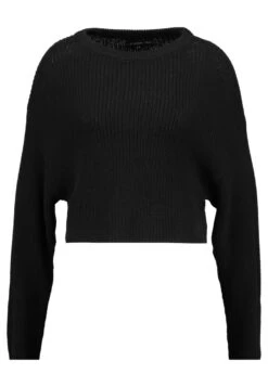 Even&Odd Cropped Jumper - Jersey De Punto - Black -ASOS TIENDA e85001ce9542453992838447401a35e8