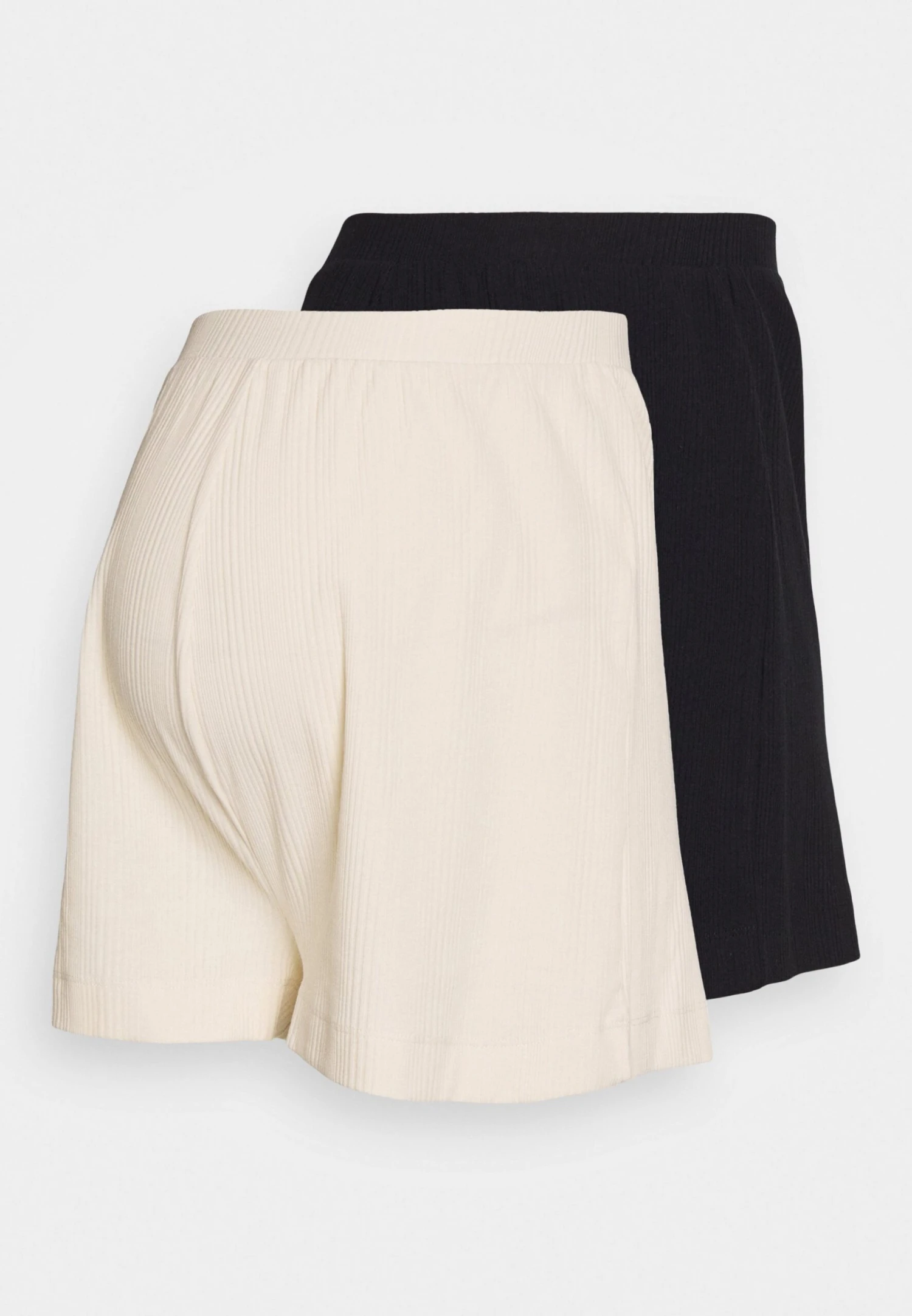 2 Pack- Shorts - Black/ Beige 1 2 Pack- Shorts - Black/ Beige