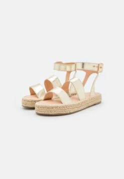 Sandalias Con Plataforma - Gold -ASOS TIENDA e9d4398648954f6794f27072dd592218