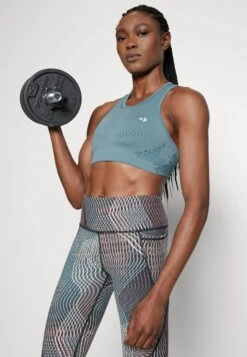 Sujetadores Deportivos Con Sujeción Media - Blue-Grey 9 Sujetadores Deportivos Con Sujeción Media - Blue-Grey -ASOS TIENDA ea7f9cf6d19c422db1688b496009e0e0