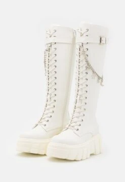 Botas Con Cordones - White -ASOS TIENDA ec328dbb433644d29fa1d87ee1c35028