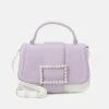 Even&Odd Bandolera - Lilac/Off-White