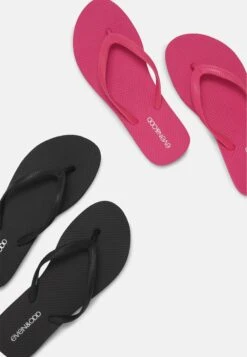 Even&Odd 2 Pack - Chanclas De Dedo - Black - Pink -ASOS TIENDA f3f4408875a5433aa7066d11e28dab0d