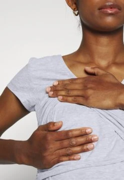 2Pack - Camiseta Básica - Green/Mottled Light Grey -ASOS TIENDA f4c5881fbfda4c9089325048b094ebb0