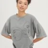 Even&Odd Camiseta Estampada - Grey